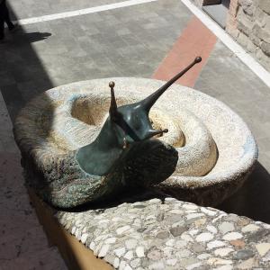 Sant'Agata Feltria | fontana della Chiocciola