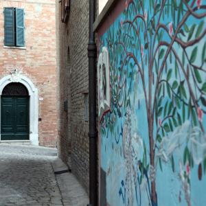 Saludecio | murales nel borgo